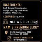 Original Beef Jerky – Clean Ingredients, Bold Flavor