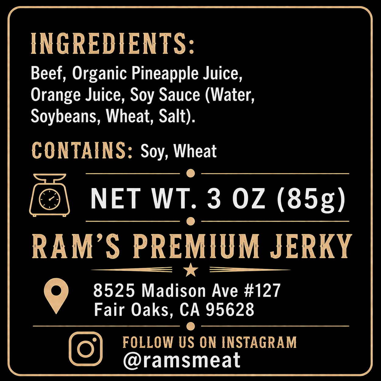 Original Beef Jerky – Clean Ingredients, Bold Flavor